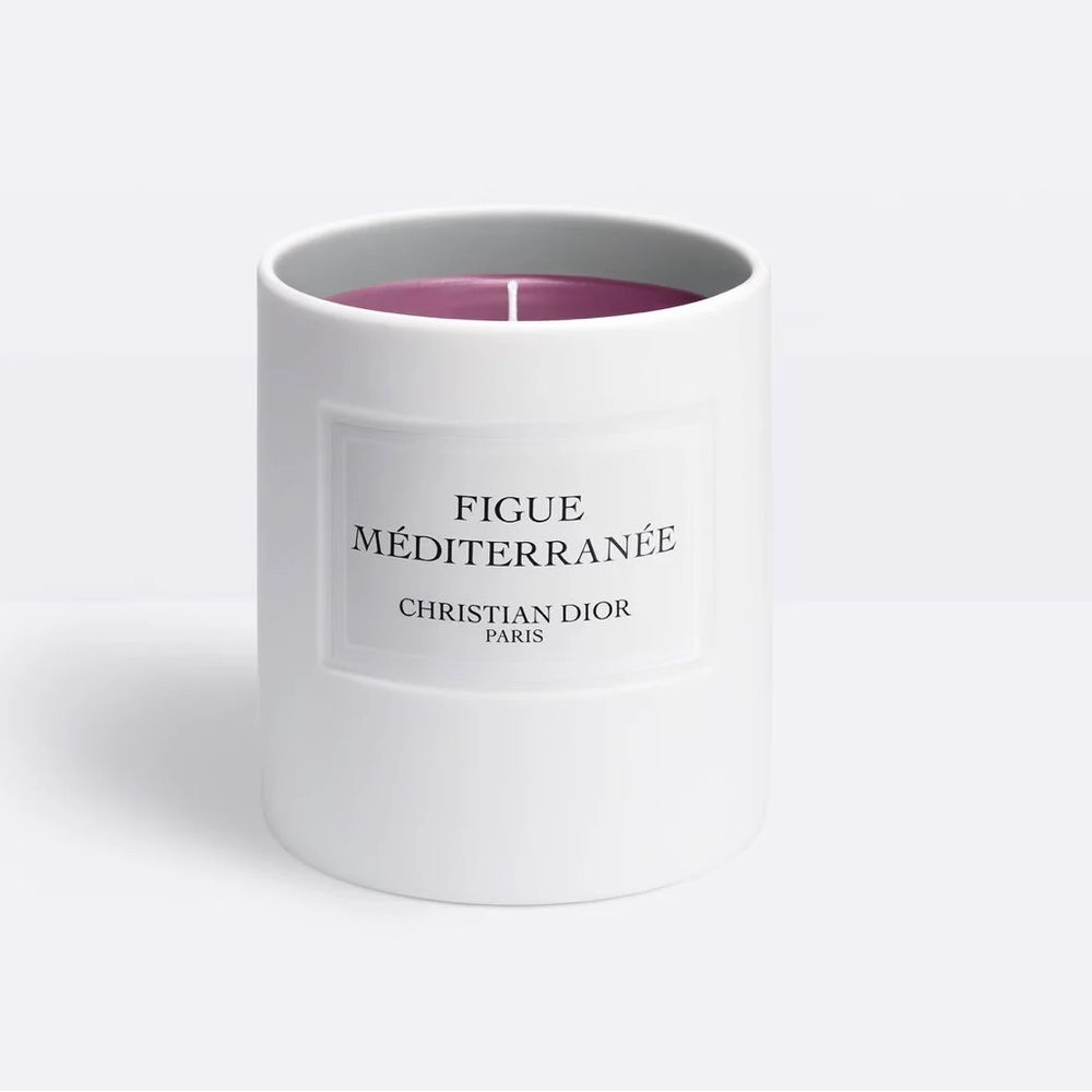 Dior Figue Méditerranée White Ceramic Candle BNIB Sealed